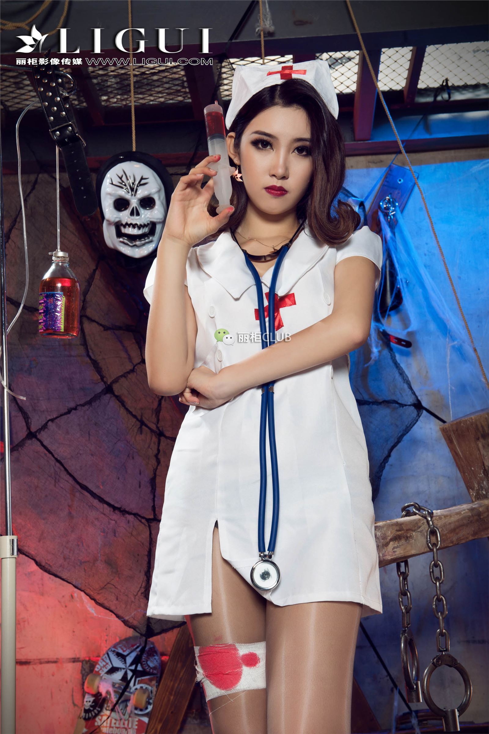 [Ligui丽柜]2018.08.10 网络丽人 Model 筱筱